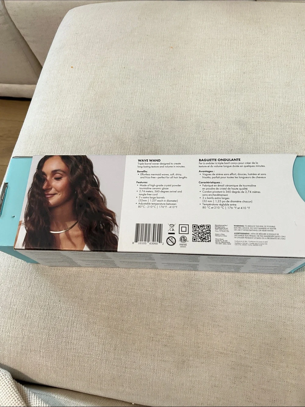Bondi Boost WAVE WAND 3- barrel waver, NWT Open box